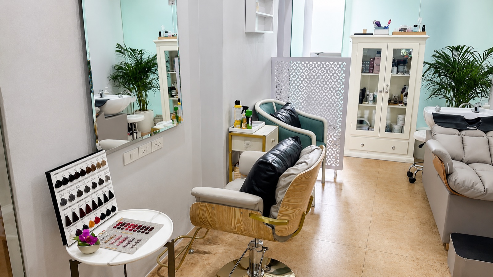 Aura Vita hair salon at Andaman Beach Suites, Patong